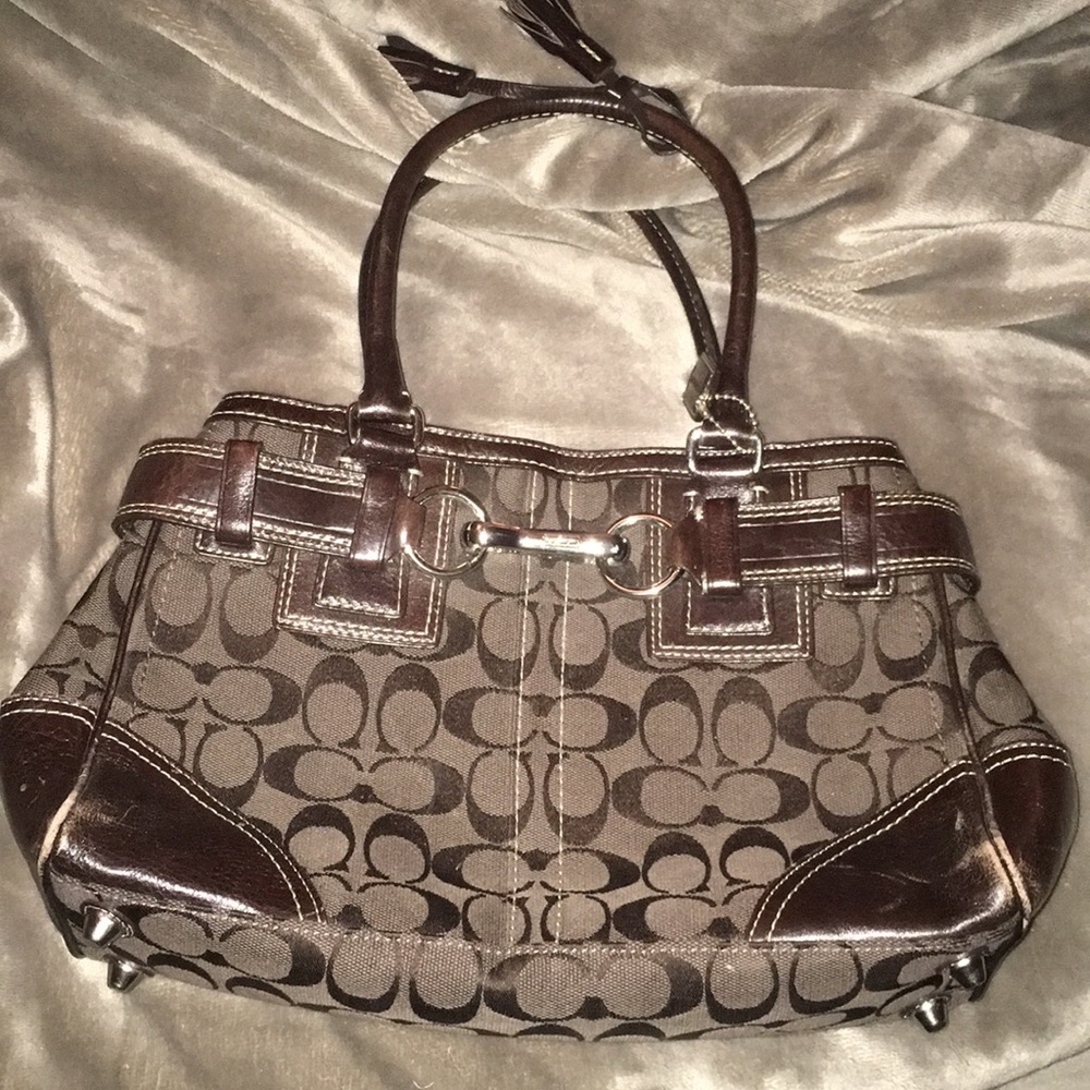 Brown Coach Bag